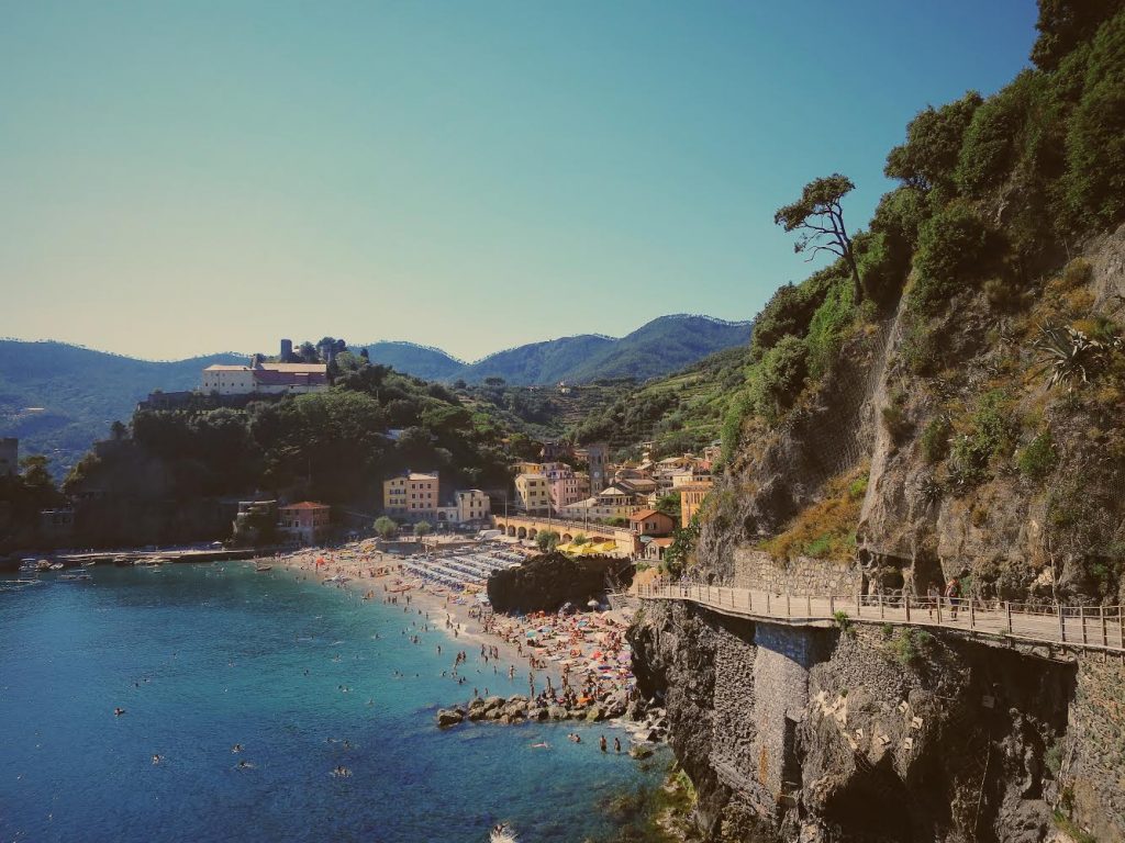 Monterosso, one of the five villages of cinque terre