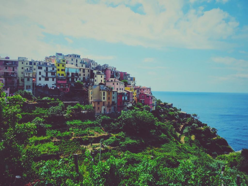 Corniglia, one of the five villages of cinque terre