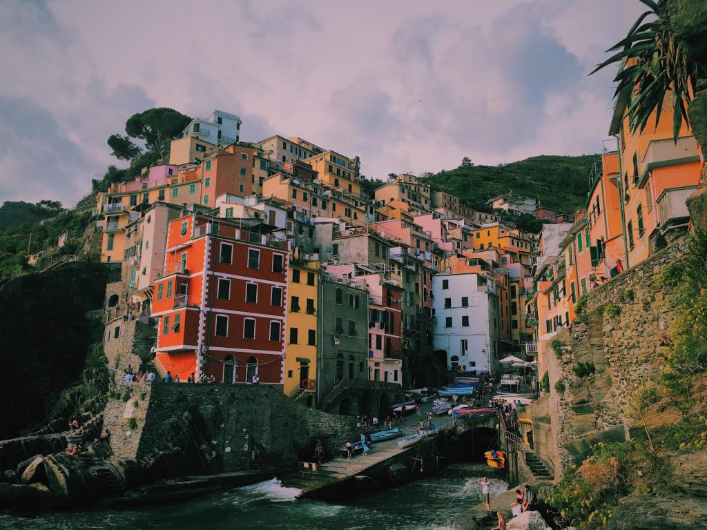 Riomaggiore, one of the five villages of cinque terre