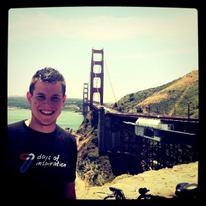 Joost @ Golden Gate Bridge, San Francisco