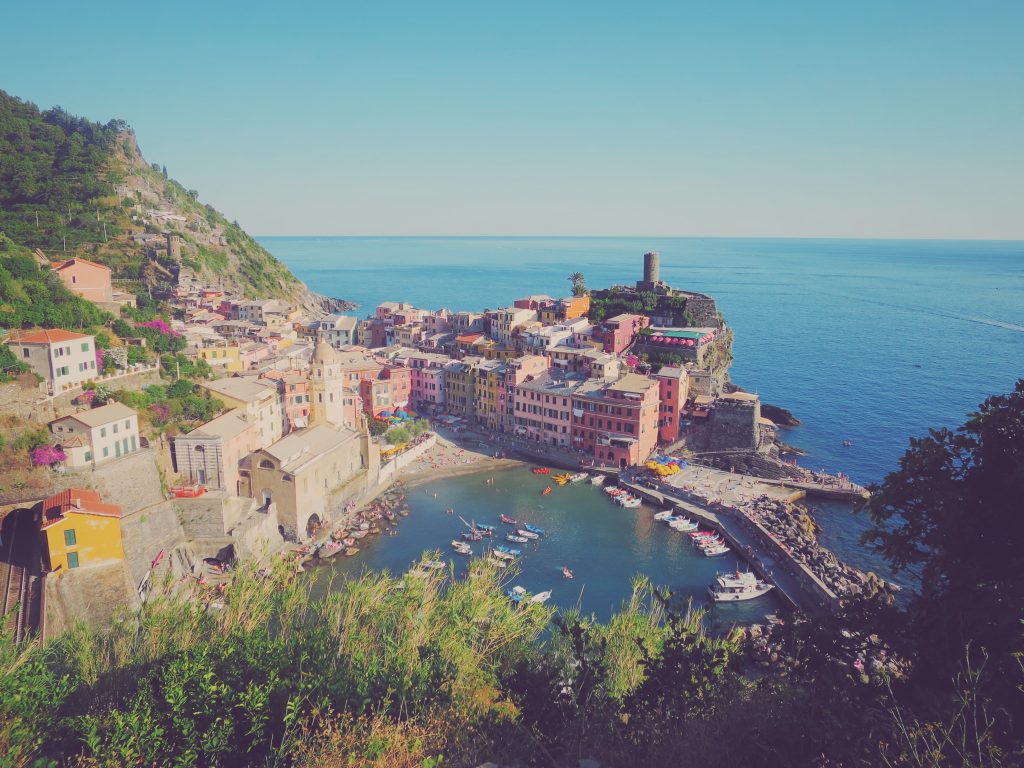 Vernazza, one of the five villages of cinque terre